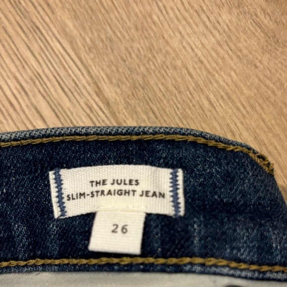Madewell The Jules Slim Straight Jeans - Picture 3 of 4